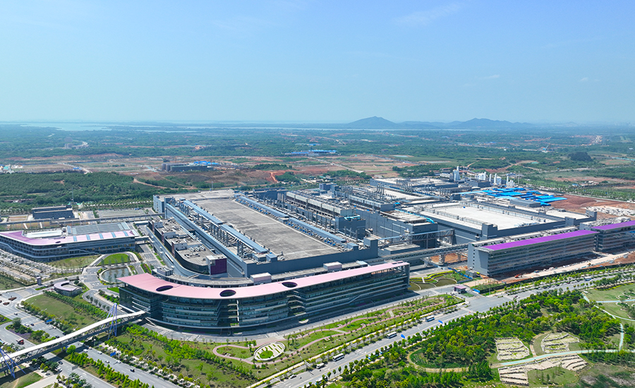 Large industrial park seen from above, shown as a general illustration